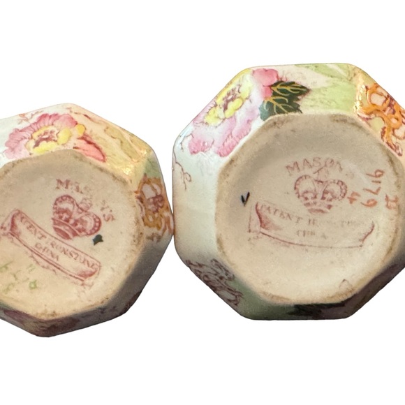 RARE MASONS ENGLAND PITCHER JUGS Set of 4 pcs Antique Asian Ironstone - Picture 9 of 11